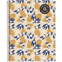 Тетрадь Miquelrius "Sweet Fruits Lemons", А4, 120 листов, клетка, желтый