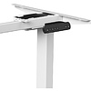 Стол с электроприводом WellDesk Prime 1300x675х18 белый/акация лэйкленд (9191462+9072453) - 7