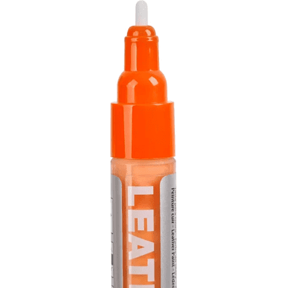 Маркер акриловый для кожи "Darwi", 2 мм, оранжевый - 5