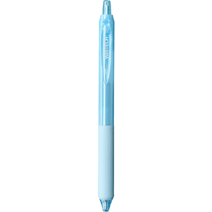 Ручка шариковая автоматическая "Low Viscosity", 0,7 мм, голубой, стерж. синий