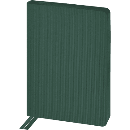 Ежедневник недатированный «Megapolis Slim flex», А5, 256 страниц, зеленый, срез зеленый - 2