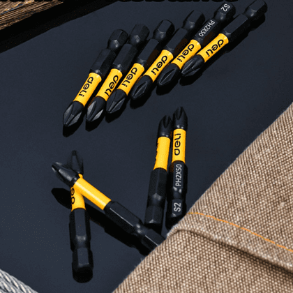 Бита Deli YS EDL501002Z, ударная, 2 шт., PH2 x 50 мм - 3