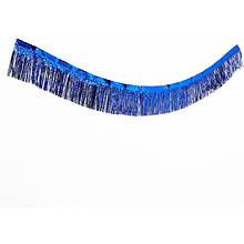 Гирлянда "Дождик", 2 м, ПВХ, с липкой лентой, синий