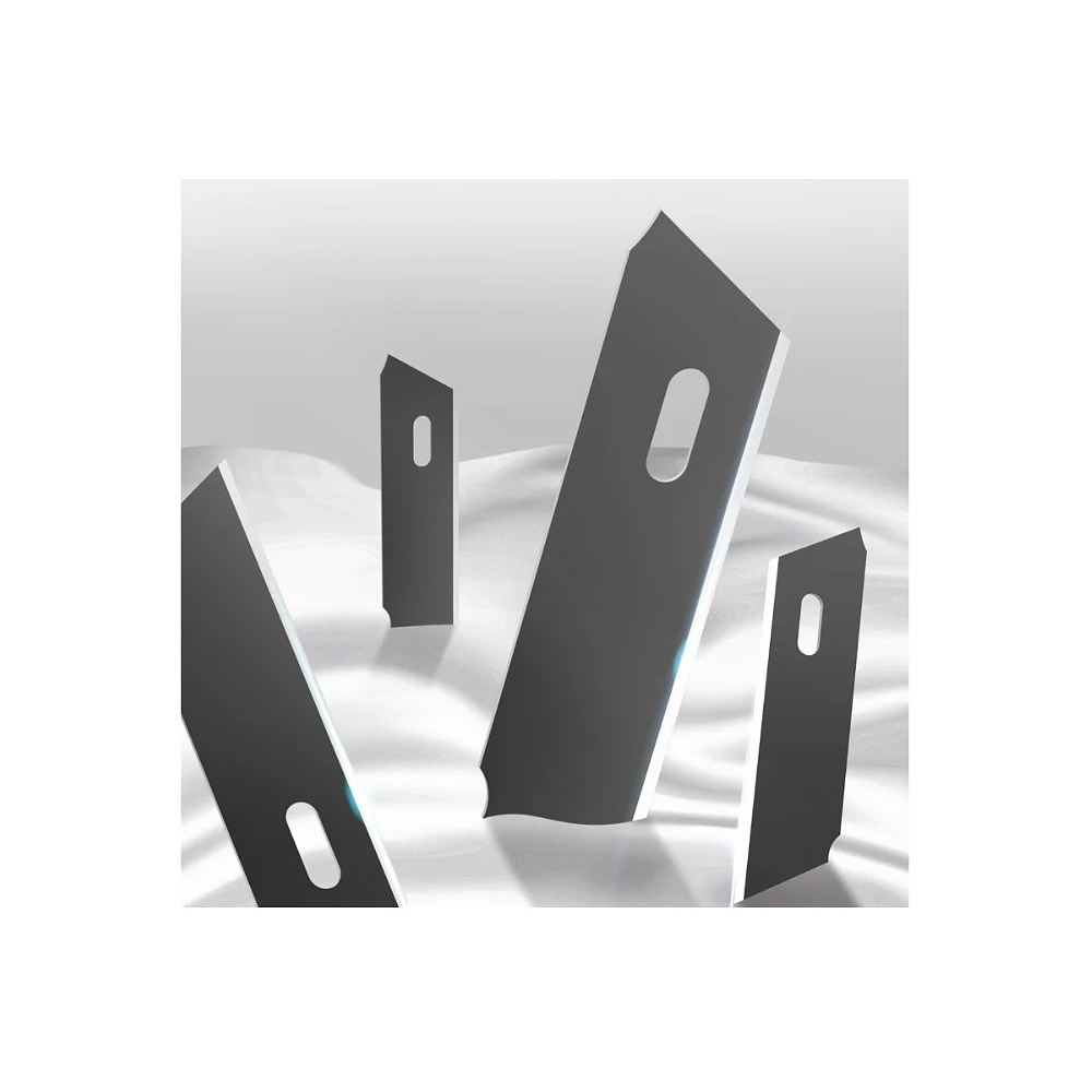 Нож строительный Deli HS HT4007L, 80x25 мм, Soft Touch, зеленый - 6