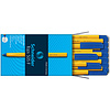 Ручка шариковая "Schneider Tops 505 F", 0.4мм., желтый, стерж. синий - 5