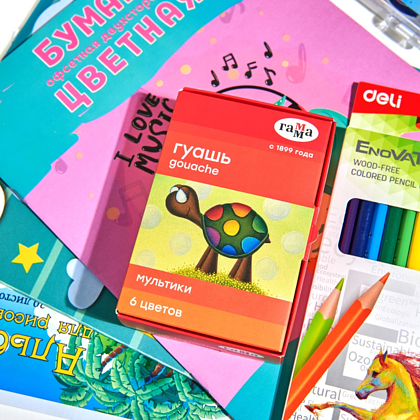 Набор первоклассника «Офистон Маркет», 25 предметов - 5