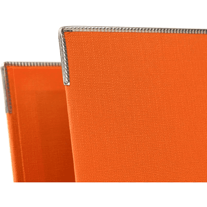 Папка-регистратор "Yesli:", А4, 75 мм, ПВХ, оранжевый - 3