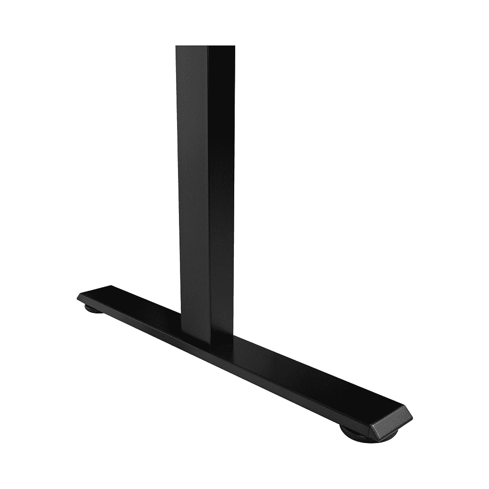 Стол с электроприводом двухмоторный Fit Focus Space Dual (720-1200 мм), черный/Акация Лэйклэнд светлая (регулируемый по высоте каркас арт. 9220296 и столешница арт. 9072453) - 4