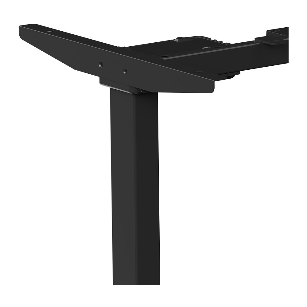 Стол с электроприводом WellDesk Prime 1300x675х18 черный/дуб денвер трюфель (9191461+9072454) - 7