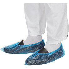 Бахилы стандарт, 20 мкм, 2,5 г, ПНД, 50 пар/упак, синий