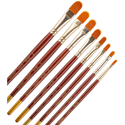 Кисть "Decola", синтетика, овальная, №14 - 4