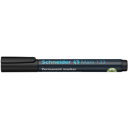 Маркер перманентный "Schneider Maxx 133", черный - 3