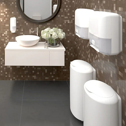 Полотенца бумажные Tellus Matic Стандарт, в рулонах, 1 слой, НT1, 280 м - 10