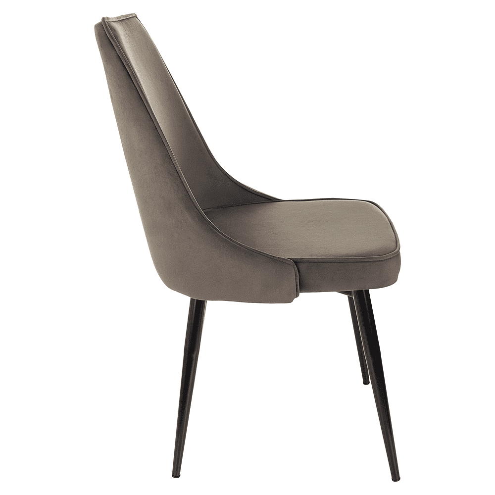 Стул Бюрократ "CH-K4_2", ткань, коричневый, металл, комплект 2 штуки - 5