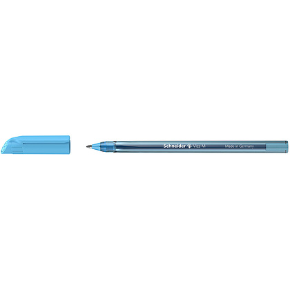 Ручка шариковая "Schneider Vizz M", светло-голубой, стерж. светло-голубой - 4