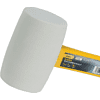 Киянка резиновая Deli YS EDL5916B, 0.45 кг, фибергласовая рукоятка, белая - 2