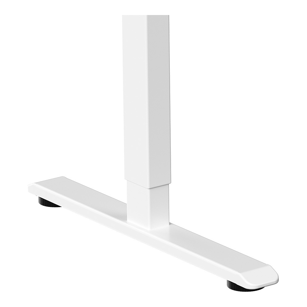 Стол с электроприводом WellDesk Prime 1300x675х18 белый/дуб канзас коричневый (9191462+9072451) - 9
