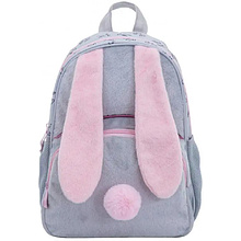 Рюкзак школьный "Honeybunny", серый, розовый