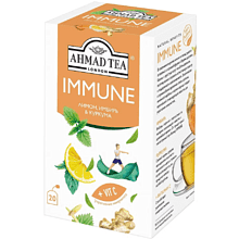Чайный напиток "Ahmad Tea" Immune, 20 пакетиков х 1.5 г, травяной