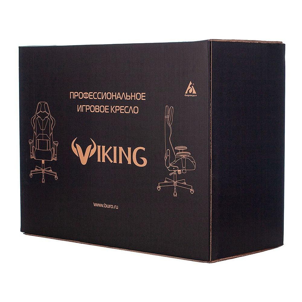 Кресло игровое Бюрократ VIKING KNIGHT Light-10, ткань, металл, темно-коричневый  - 19