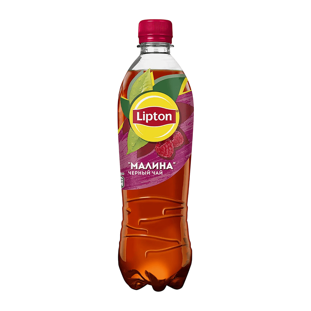 Напиток "Липтон холодный чай", вкус малины, 0.5 л