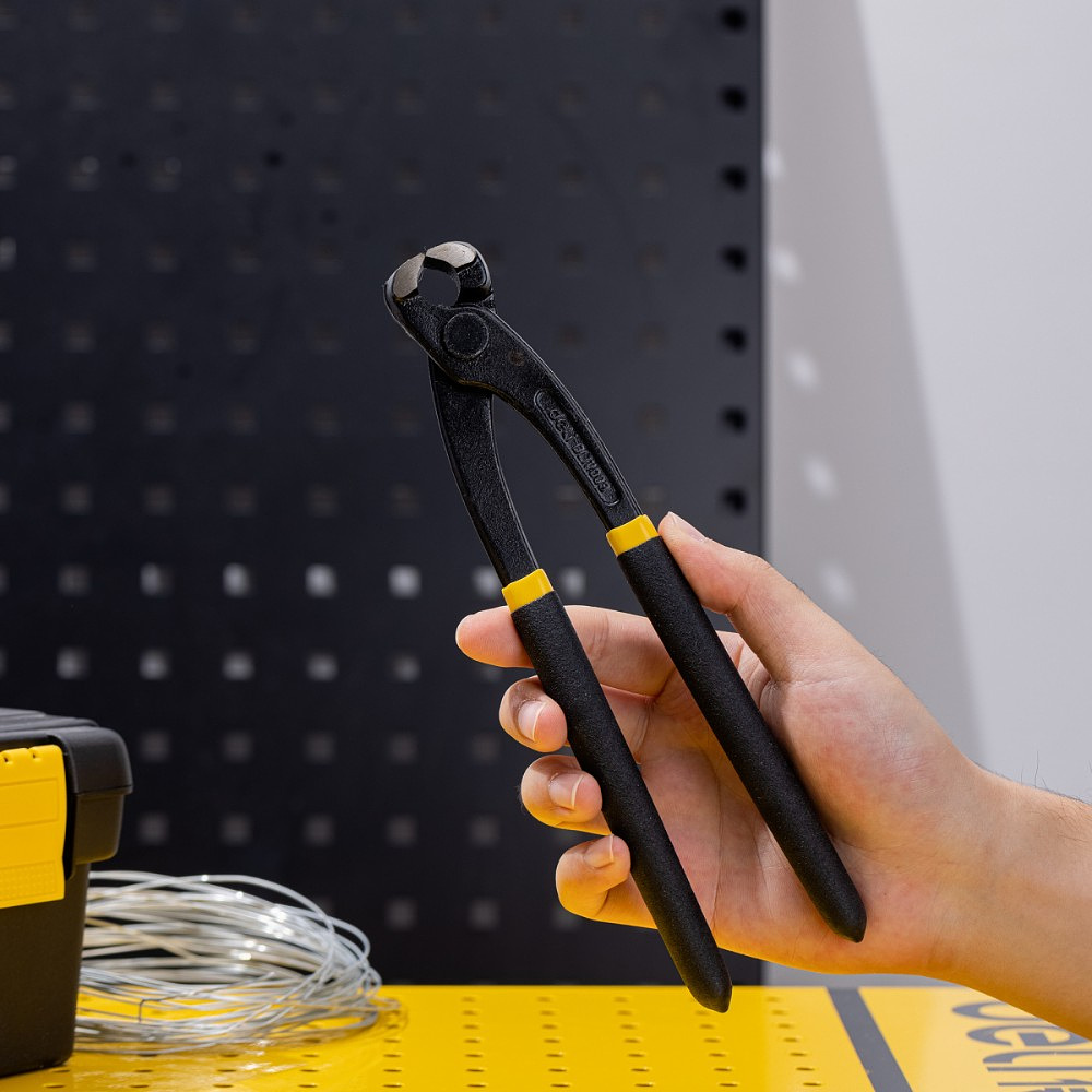Клещи торцевые Deli YS EDL111009, 230 мм, черный - 7
