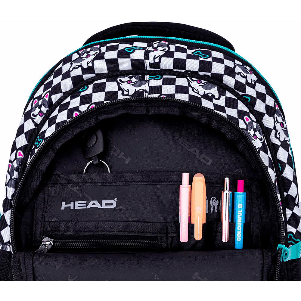 Рюкзак школьный "Cute Puppy", черный - 7