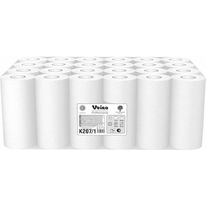 Полотенца бумажные Veiro Professional Comfort в рулонах (1*2) 12.5м, 2 слоя - 8