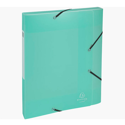 Папка на резинках "Chromaline Pastel", A4, 25 мм, пласт., ассорти - 15