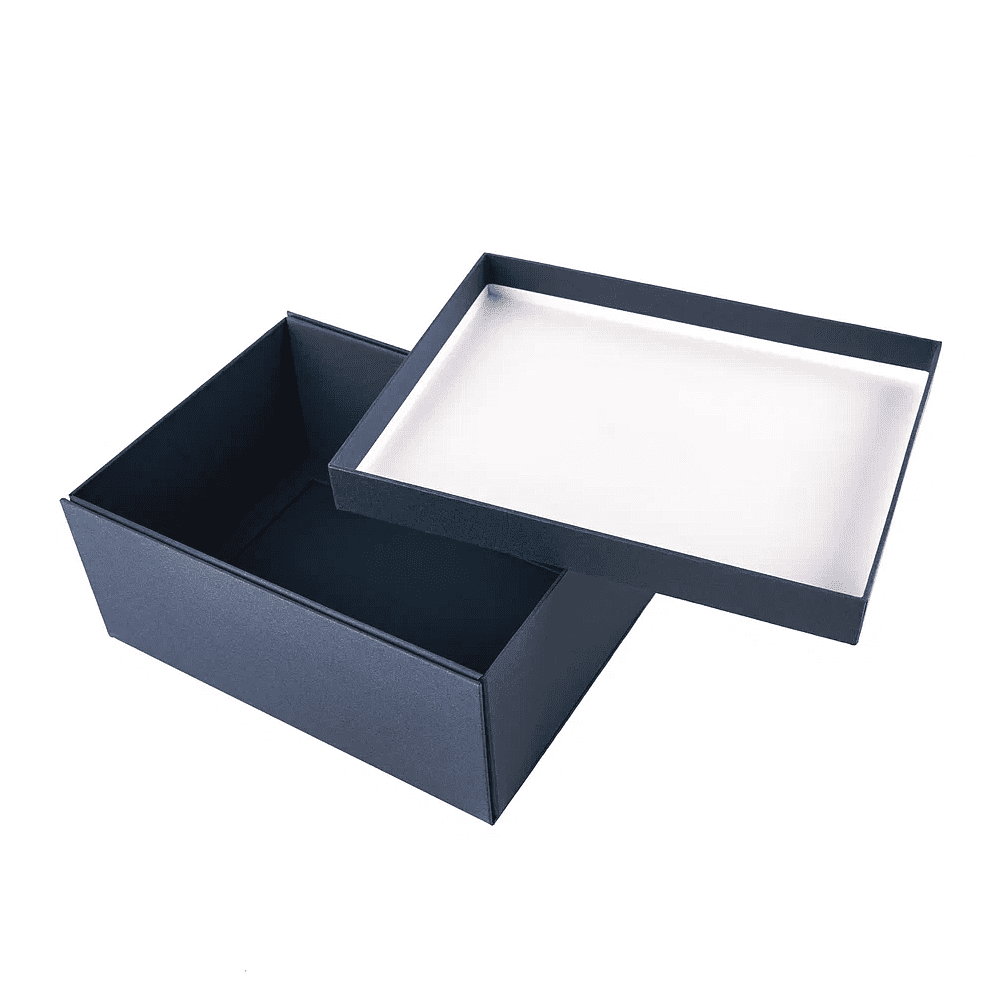 Коробка картонная, 220х160х95 мм, темно-синий - 3