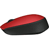 Мышь Logitech "Mouse M171", беспроводная, 1000 dpi, 3 кнопки, красный - 5