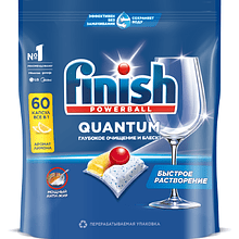 Средство для мытья посуды в посудомоечной машине "Finish Quantum"