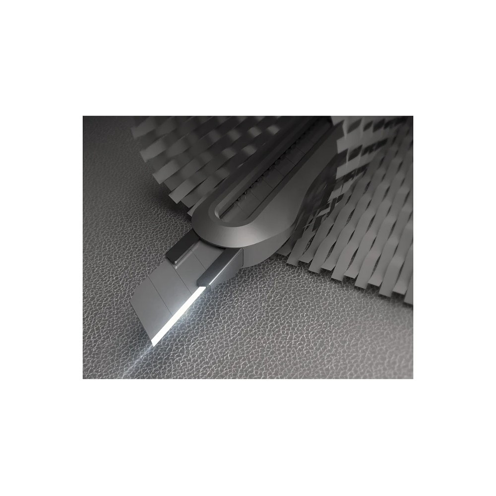 Нож для бумаги "Deli Home", 9 мм, оранжевый - 3