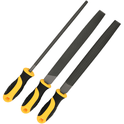 Набор напильников Deli YS EDL353083, 3 шт, 200 мм