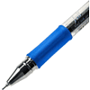 Ручка гелевая "Jell-Zone Standard", 0.5 мм, прозрачный, стерж. синий - 2