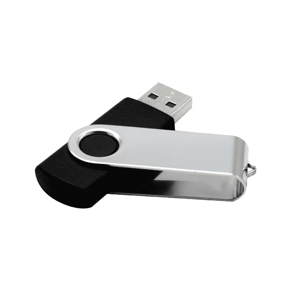 USB Flash 2.0 16 Gb VDF-008, пластик, метал, черный  - 3