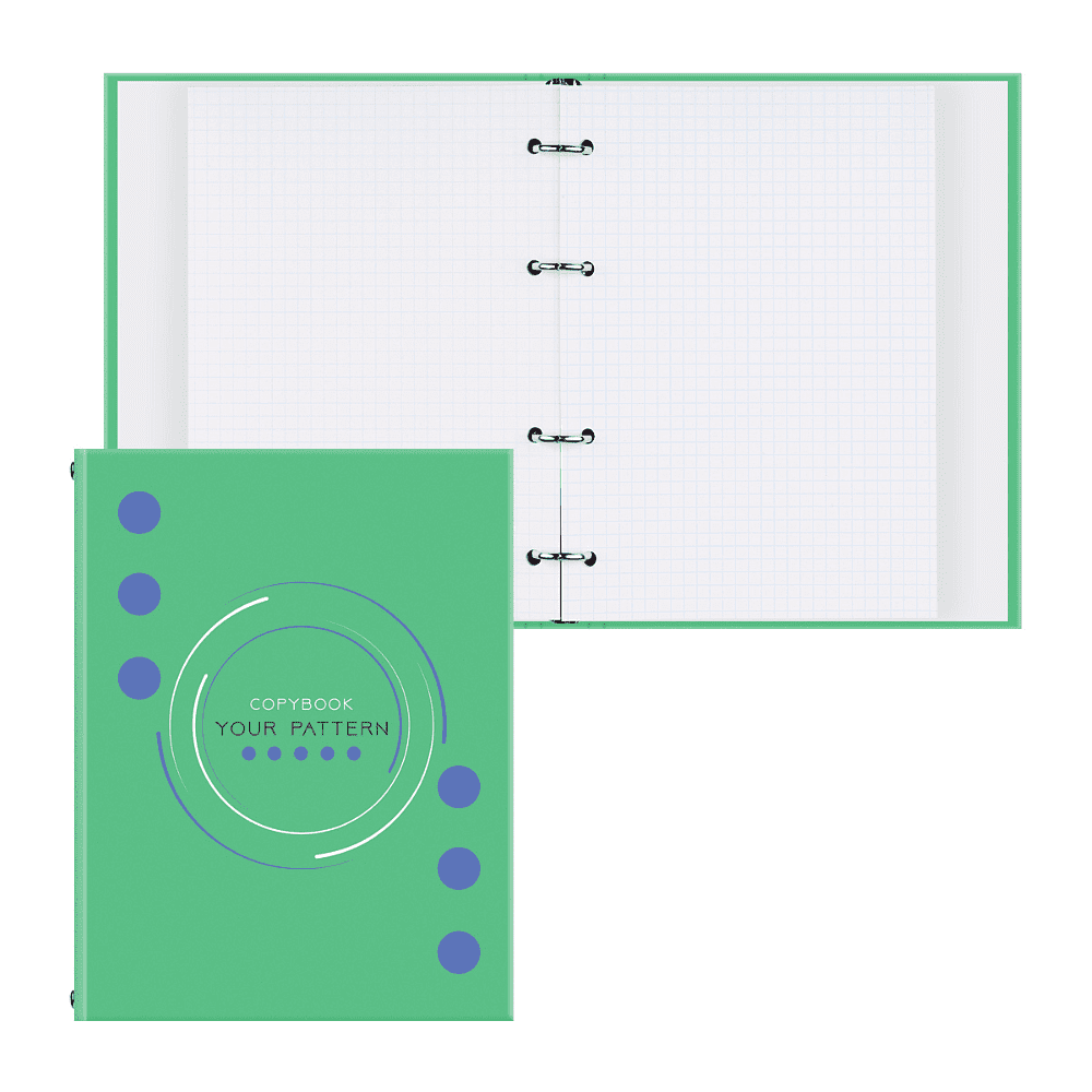 Тетрадь "Your pattern", А5, 120 листов, клетка, разноцветный - 4