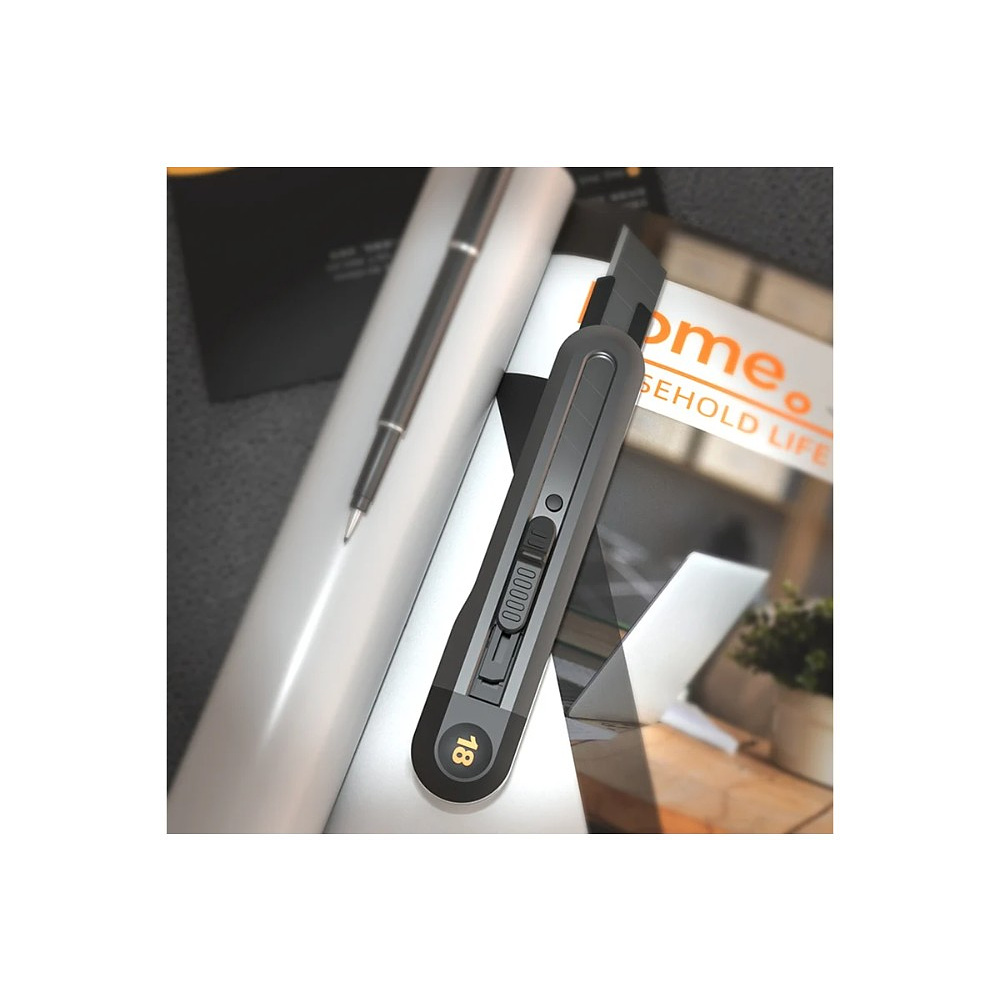 Набор ручного инструмента Deli HS, 8 предметов, Soft Touch, черный - 9