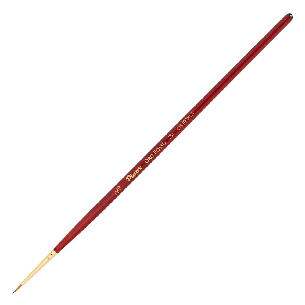 Кисть для рисования "Pinax ORO ROSSO", синтетика, круглая, №00