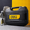 Слесарный набор инструментов "Deli", 44 предмета, чемодан, серебристый - 5