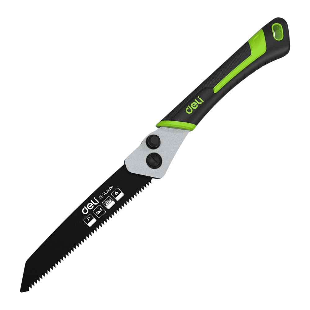 Пила садовая Deli GS EDL-YL2404, 178 мм, складная
