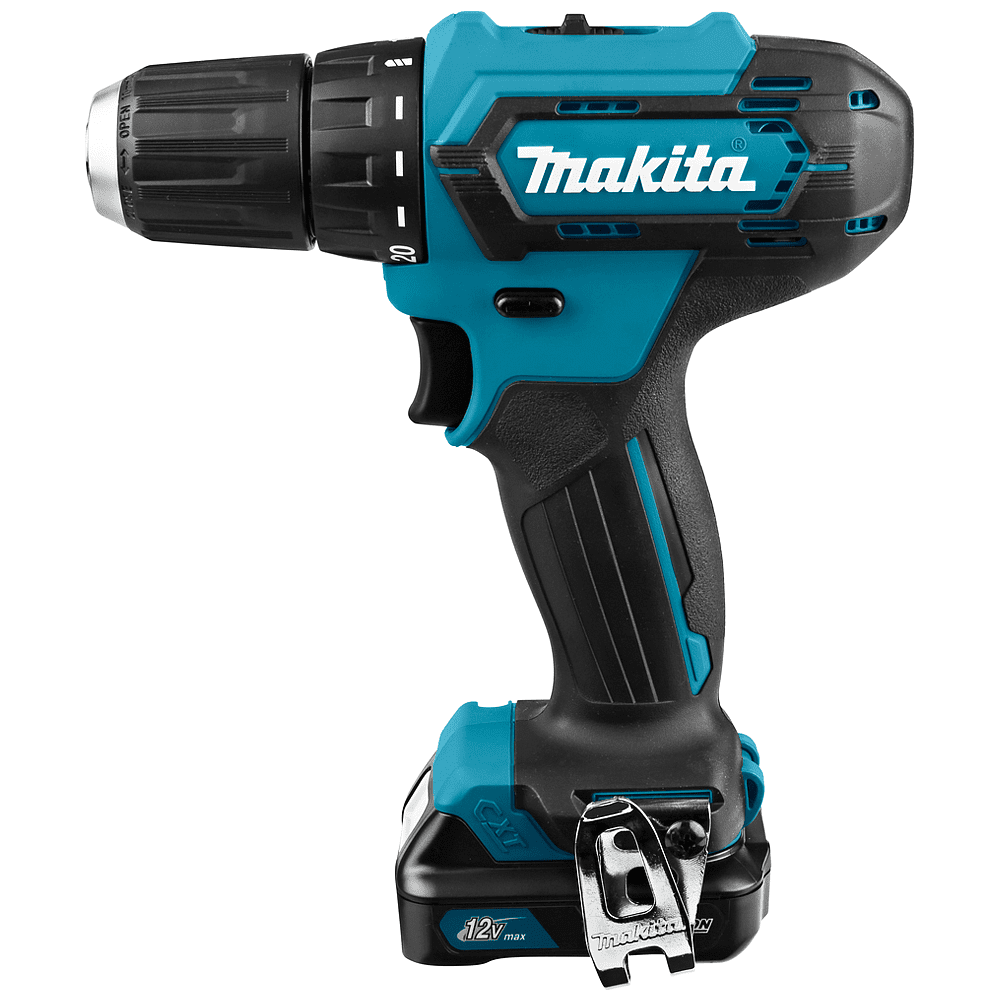 Дрель-шуруповерт аккумуляторная MAKITA DF333DWYE, 12 В, 30 Нм, 1.5Ачx2 - 4