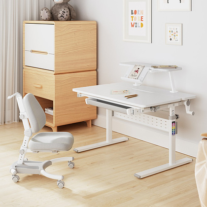 Стол Ergosmart E601S GREY, 900х600х(540-760) мм - 14