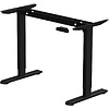 Стол с электроприводом WellDesk Basic 1200x675х18 черный/белый альпийский (9191456+9197776) - 4