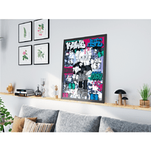 Картина по номерам "Kaws Hype"