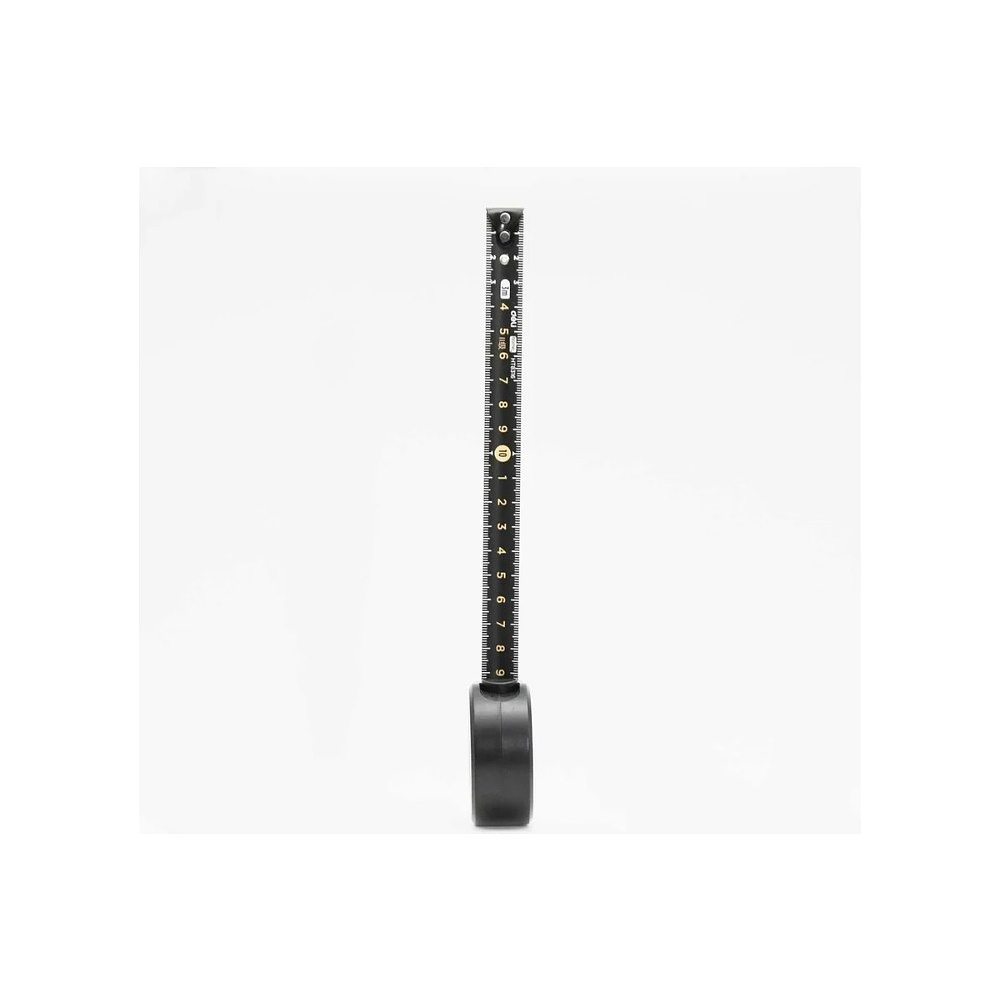 Рулетка Deli HS EHT8316, 3 м х 16 мм, Soft Touch, черный - 7