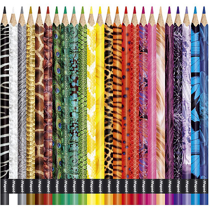 Цветные карандаши "Color' Peps Animal", 24 цвета - 2