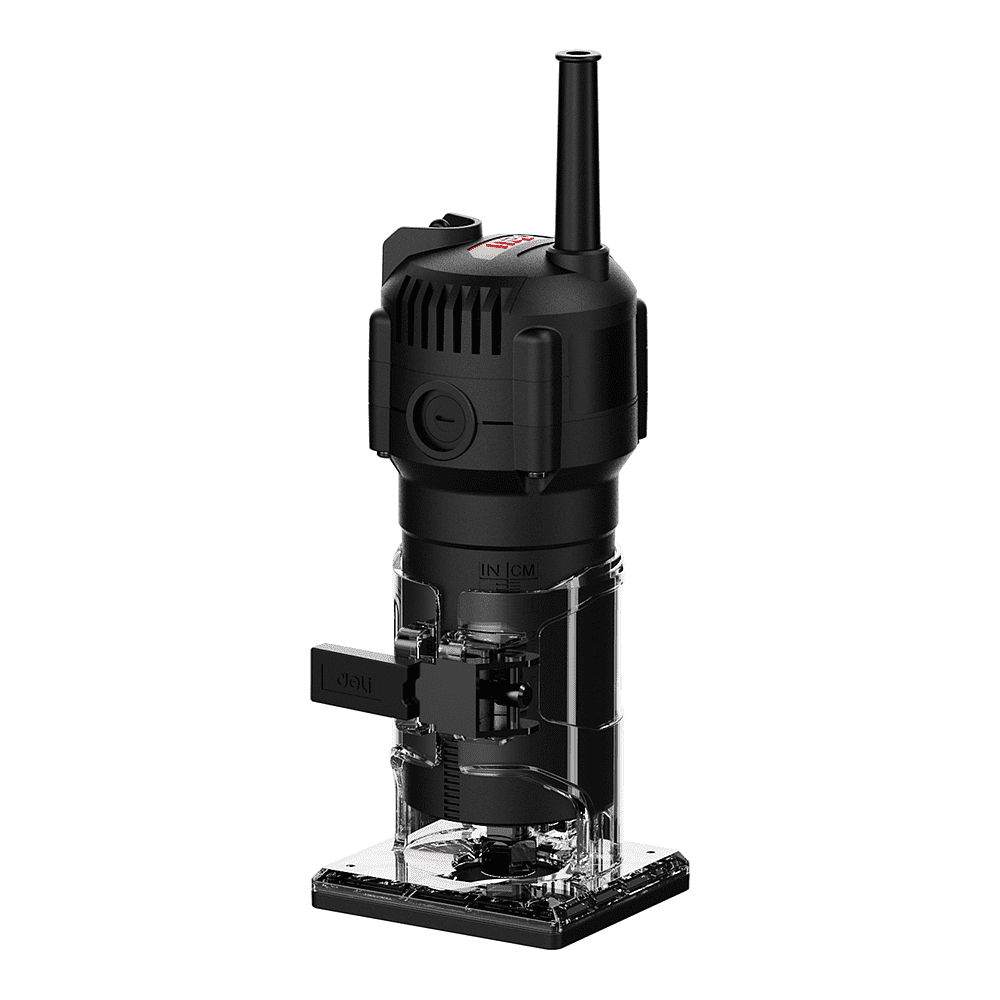 Фрезер кромочный Deli RS EDE-XB550-1E, 550 Вт, 6 мм, коробка, черный