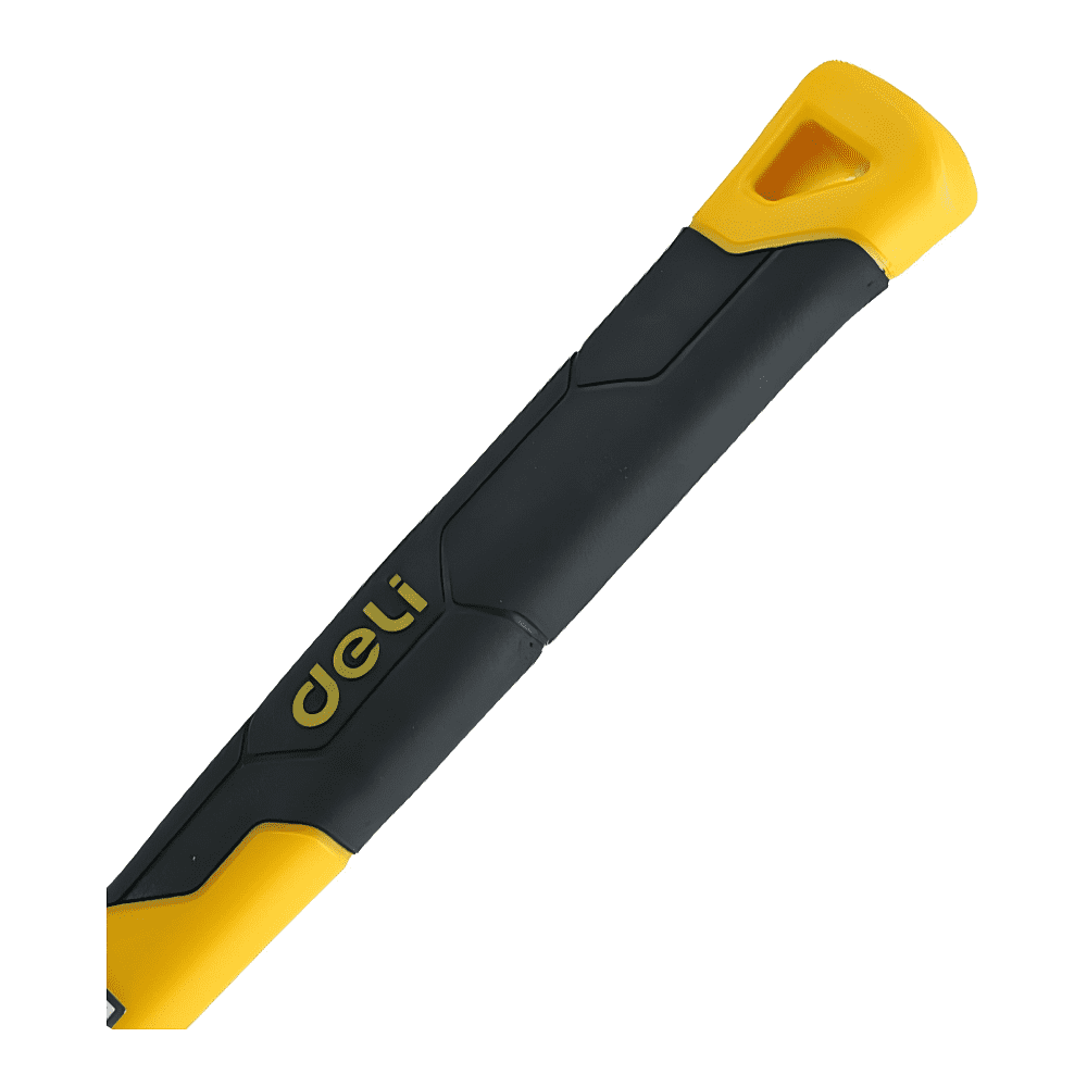 Киянка резиновая Deli YS EDL5816, 0.450 кг, фибергласовая рукоятка, черно-белая - 2