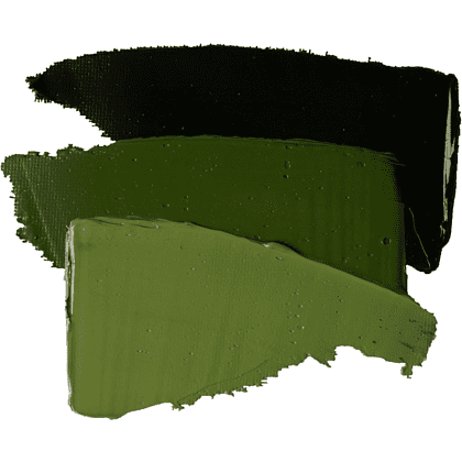 Краски масляные "Ладога", 716 травяная зеленая, 46 мл., туба - 3